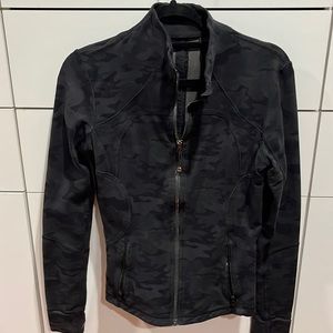 Lululemon camo sweat jacket